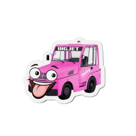 Pinky Die-Cut Fridge Magnet