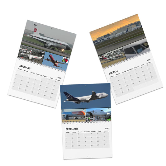 Big Jet TV 2026 Wall Calendar