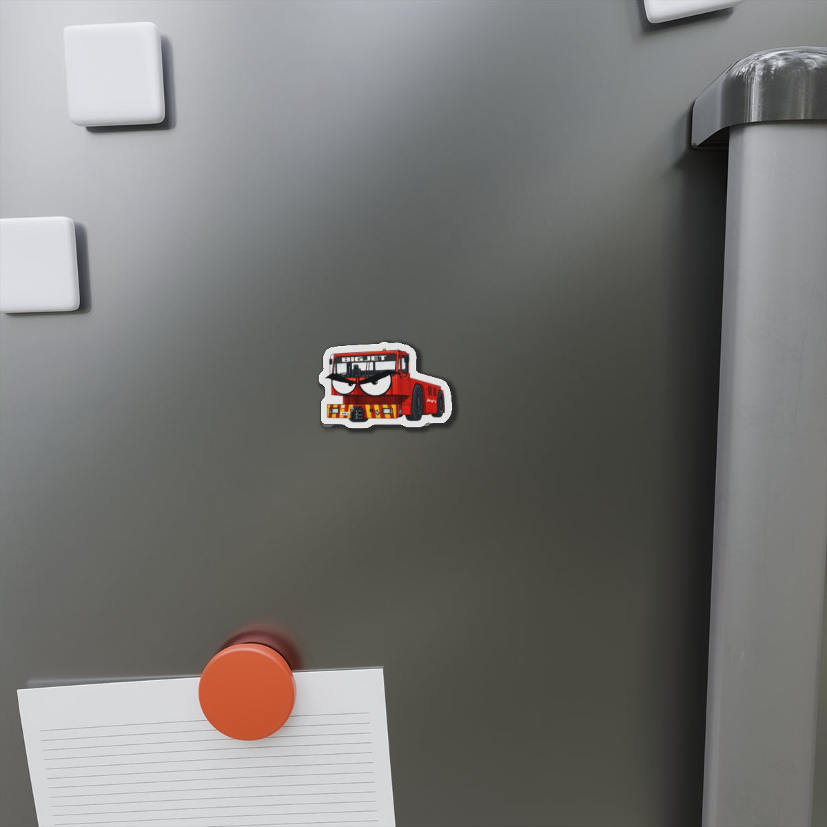Angry Tug Die-Cut Fridge Magnet