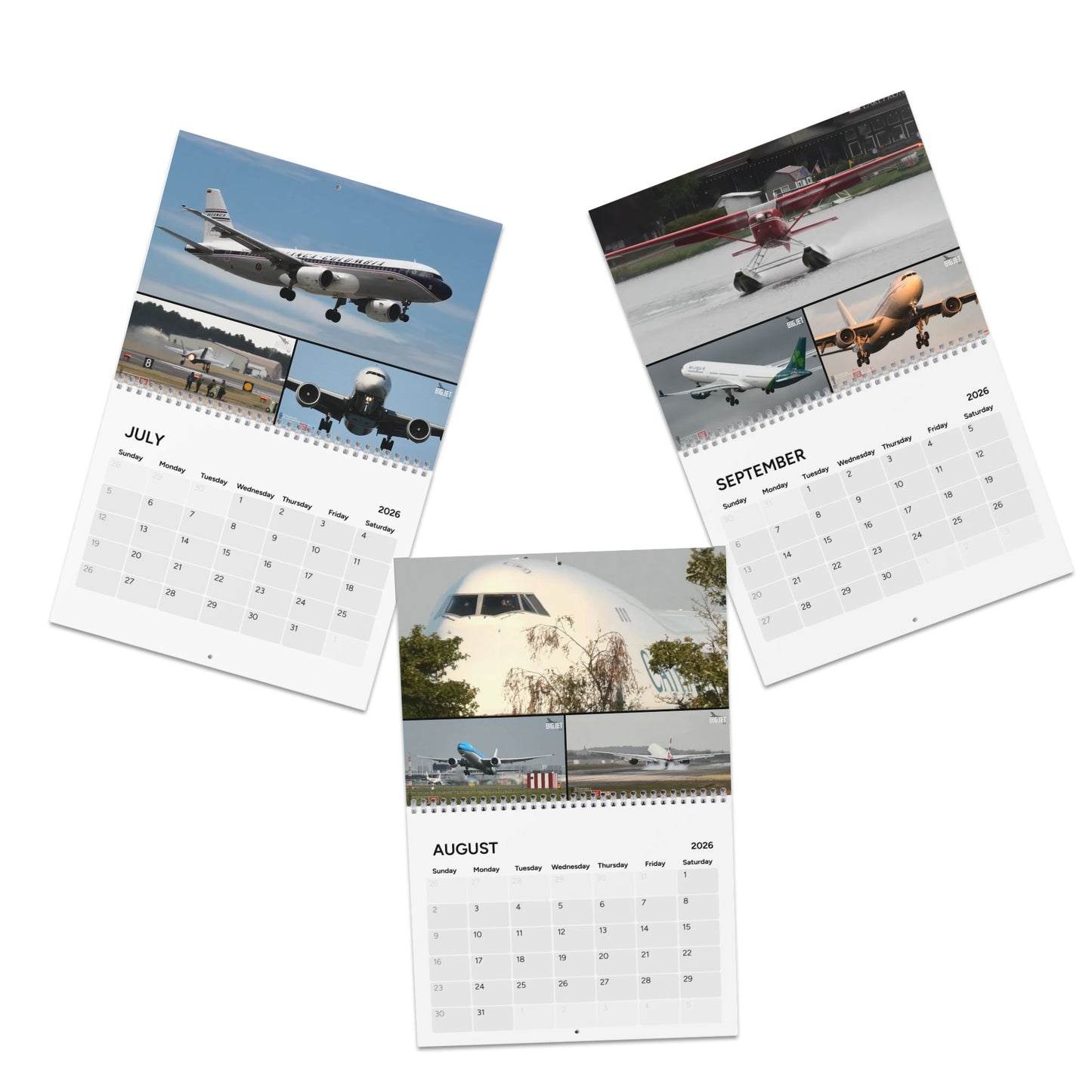 Big Jet TV 2026 Wall Calendar