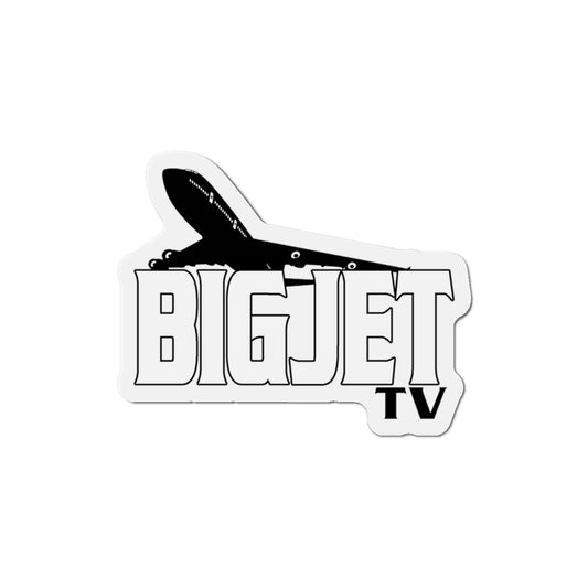 Big Jet TV Die-Cut Fridge Magnet