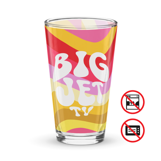 Funky Pint Glass