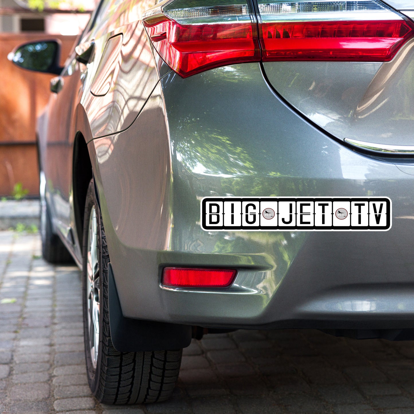 Big Jet TV Bumper Sticker